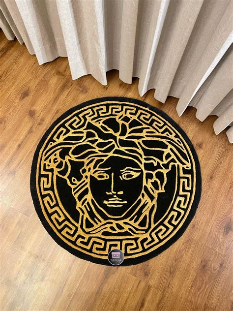 versace medusa rug